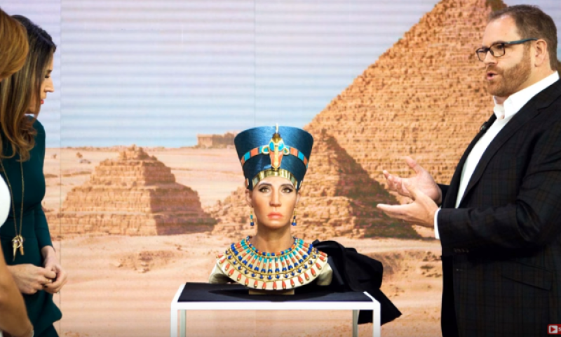 "גזענים": הרשת זועמת על שיחזור הפנים ההיסטורי