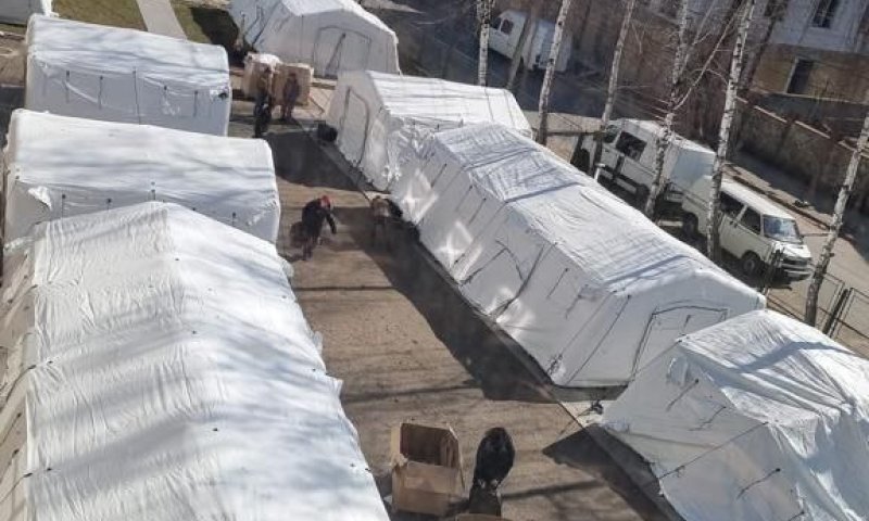 החלה הקמת בית החולים הישראלי באוקראינה