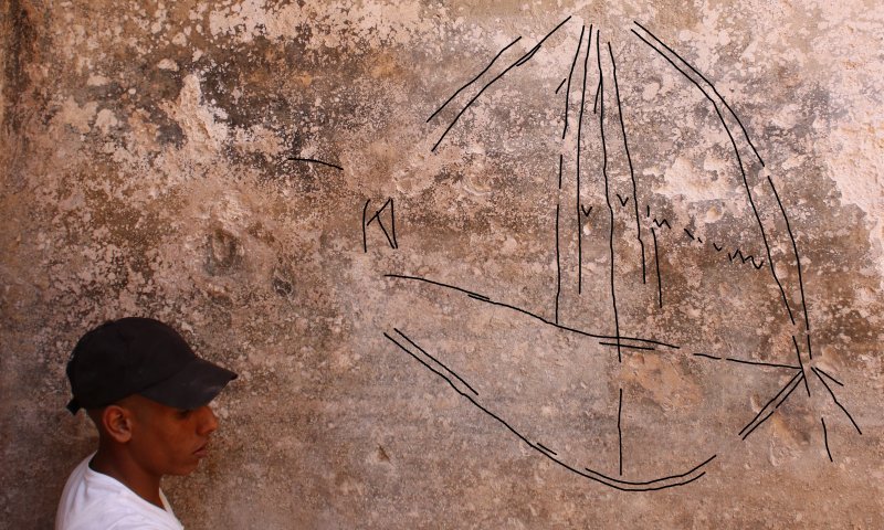 צפו: גרפיטי של ספינות בבור מתקופת המשנה בבאר שבע