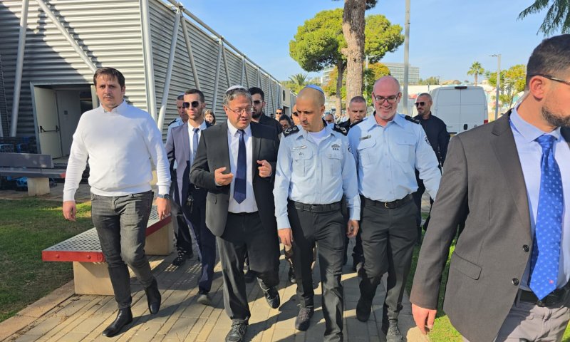 נראו יחד בפומבי: השר בן גביר ונציב שב"ס קובי יעקובי