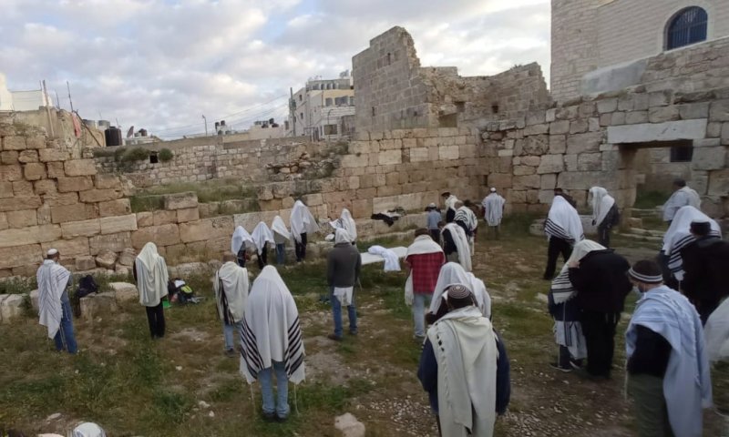 ברכת כהנים בעיר הכוהנים הקדומה