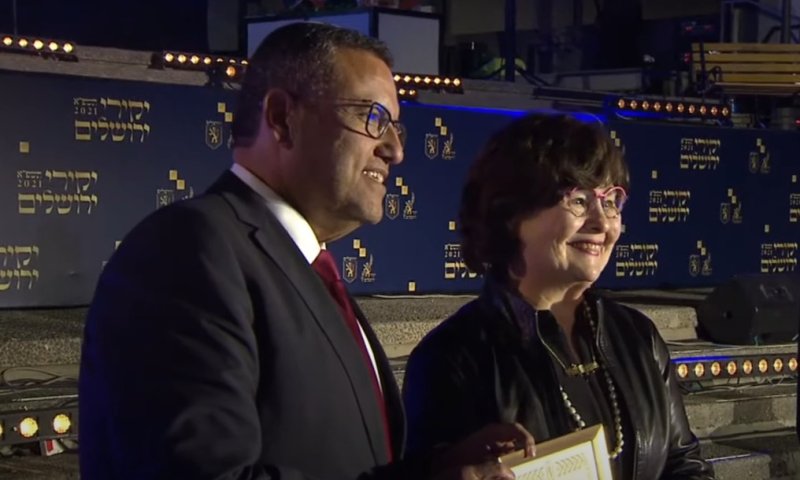 הרבנית מלכה בינה &ndash; זוכת עיטור הכבוד "יקיר ירושלים"