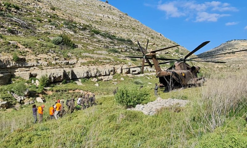 עם צוות לוחמי 669: חילוץ במהלך טיול בהרי ירושלים
