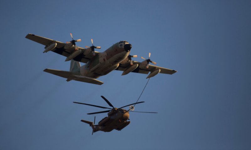 ה"סופרטנקר ישראלי": ניסוי ראשון בשיתוף חיל האוויר