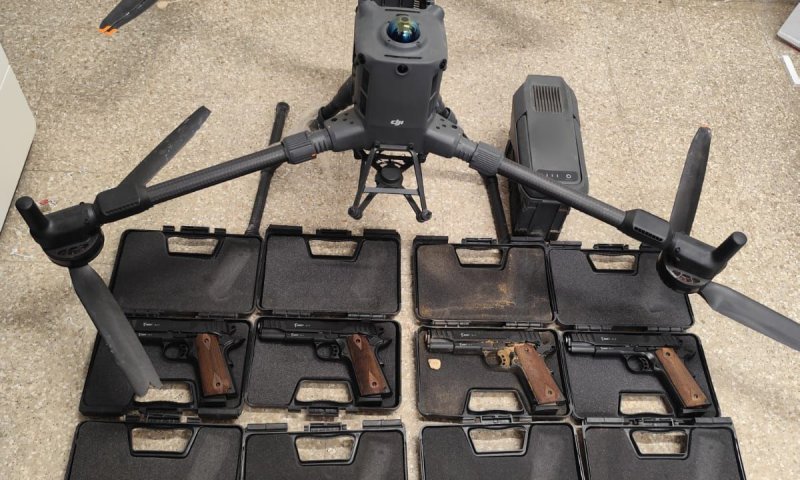 שינוי מגמה? רחפן שהבריח אמל"ח הופל בגבול מצרים