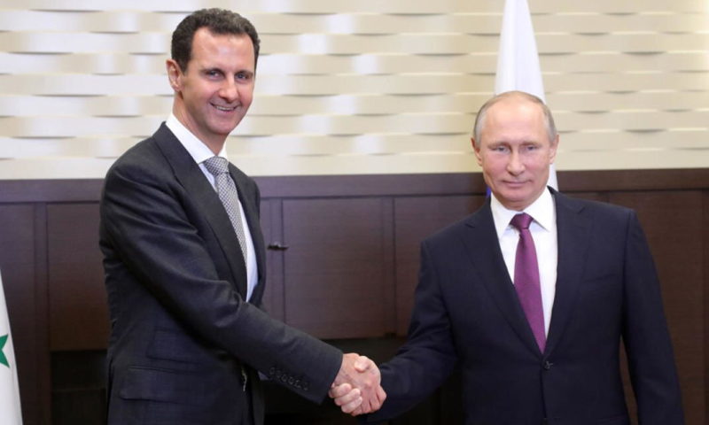 פוטין חשף: "לא נפגשתי עם אסד, נתראה בקרוב"