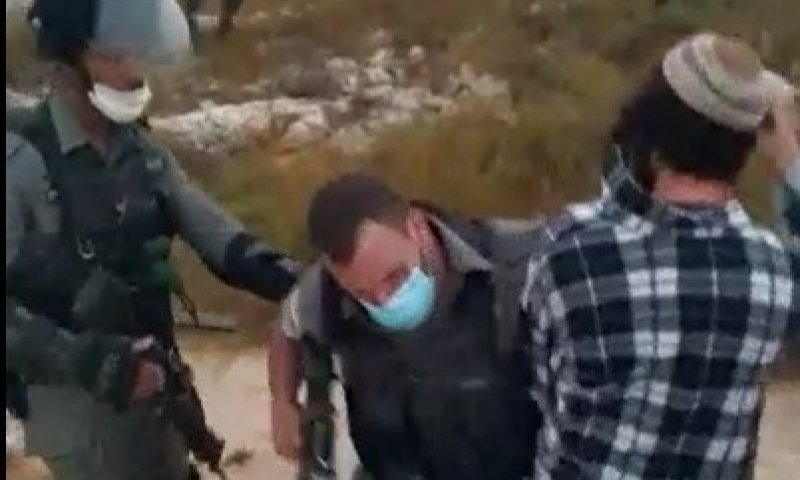 צפו בתיעוד מיצהר: "שוטרי מג"ב פרצו באלימות רבה"