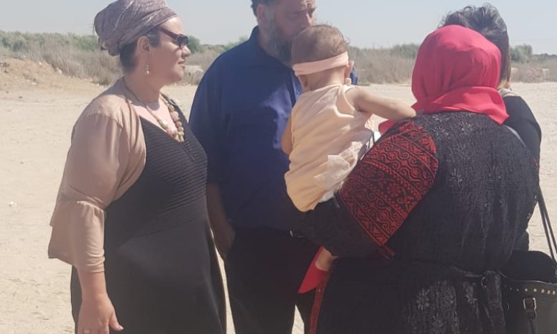 בזמן הדיון בפסילה, גופשטיין יצא לחלץ יהודיה מעזה