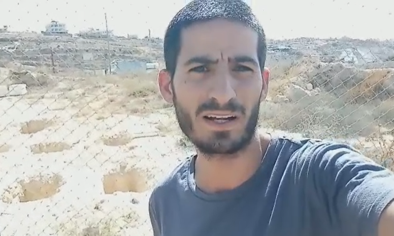 במהלך צילום: ירי על רכז שטח של רגבים. צפו בתיעוד