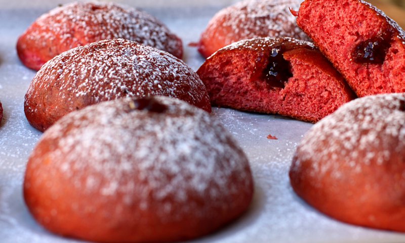 חנוכה בריא? יש דבר כזה: סופגניות ורודות מהממות