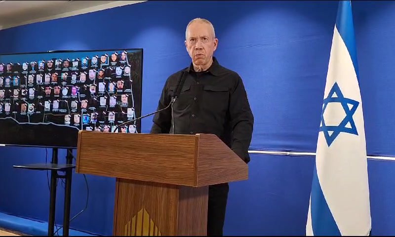 גלנט: 'חמאס הפר את ההסכם, וצה"ל חזר ללחימה'