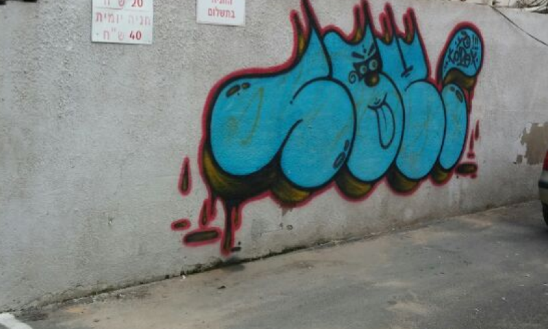 לא פעולת טרור: נקבע 'תג מחיר' למרסס גרפיטי על קירות