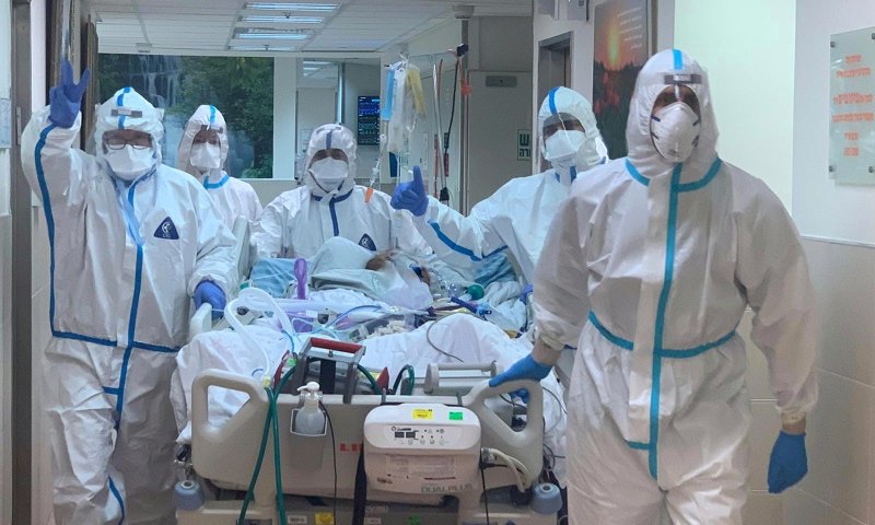 בסורוקה פתחו מחדש את יחידת טיפול נמרץ קורונה