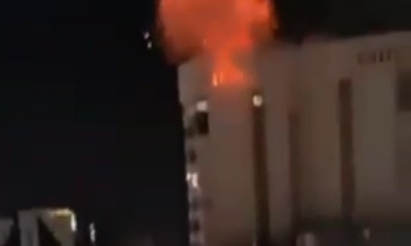 החות'ים אחראים? פיצוץ ארע במלון באבו דאבי | צפו