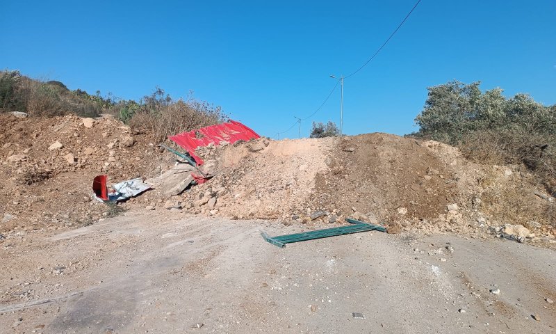 הלחץ עבד: צה"ל החזיר את המחסום בצפון השומרון
