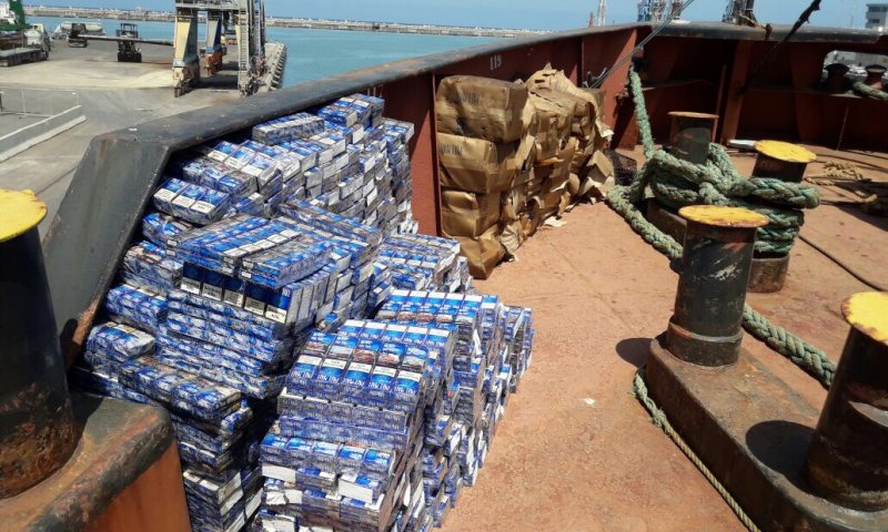 עוד תפיסת ענק של סיגריות מוברחות בשווי 12 מיליון ש"ח