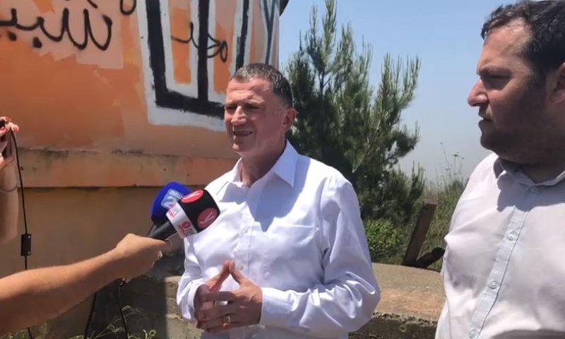 אדלשטיין מצהיר: נבטל את ההתנתקות בצפון השומרון