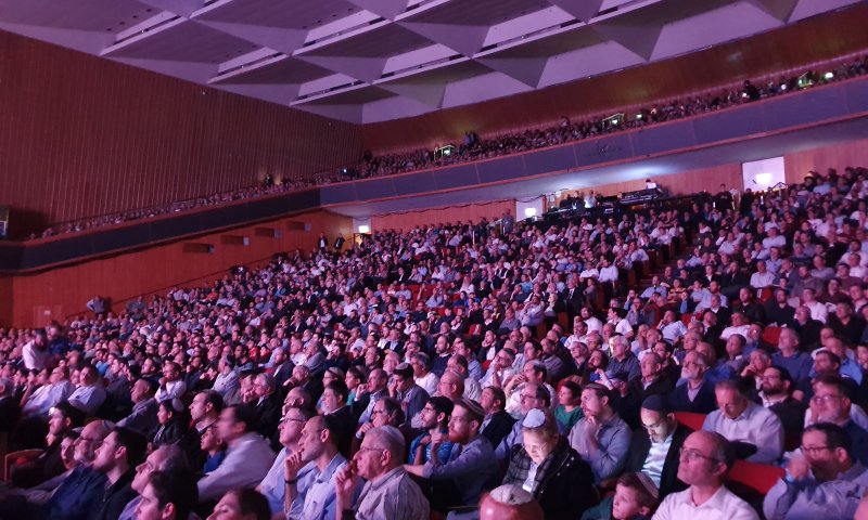 שידור חי: הציונות הדתית חוגגת את סיום הש"ס. צפו