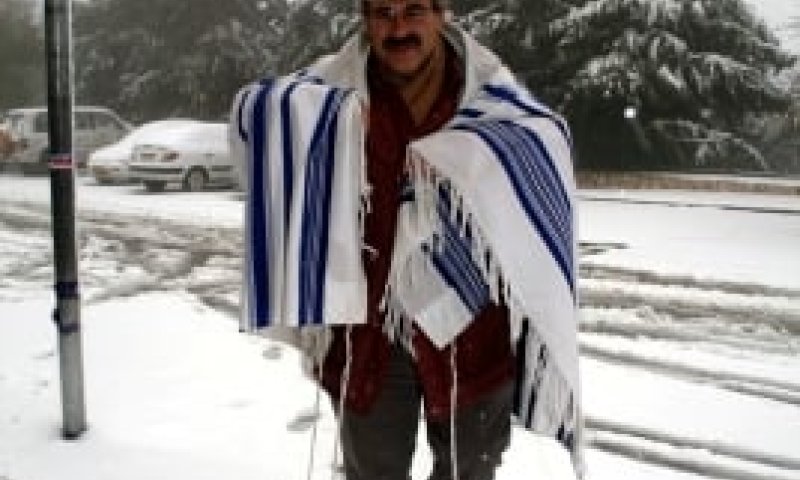 שלג: הרב רסקין התיר לעובדי המועצה לנסוע בשבת