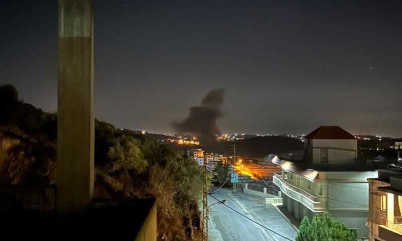 בתגובה לירי של חיזבאללה: צה"ל תוקף בלבנון