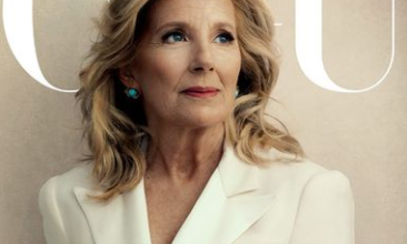 'נמשיך להילחם למען המדינה': ג'יל ביידן על שער ווג