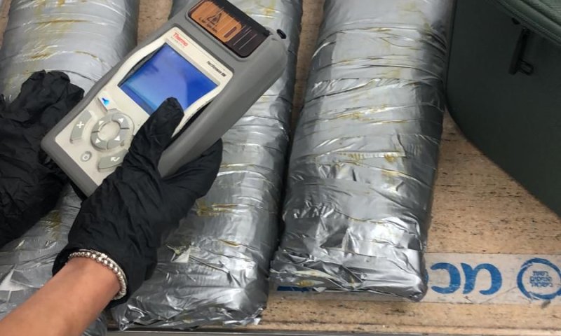 החבילה החריגה שנמצאה במזוודה של נוסע בנתב"ג