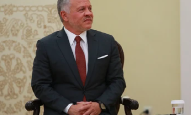 מלך ירדן: "אין פיתרון לסכסוך הישראלי-פלסטיני"