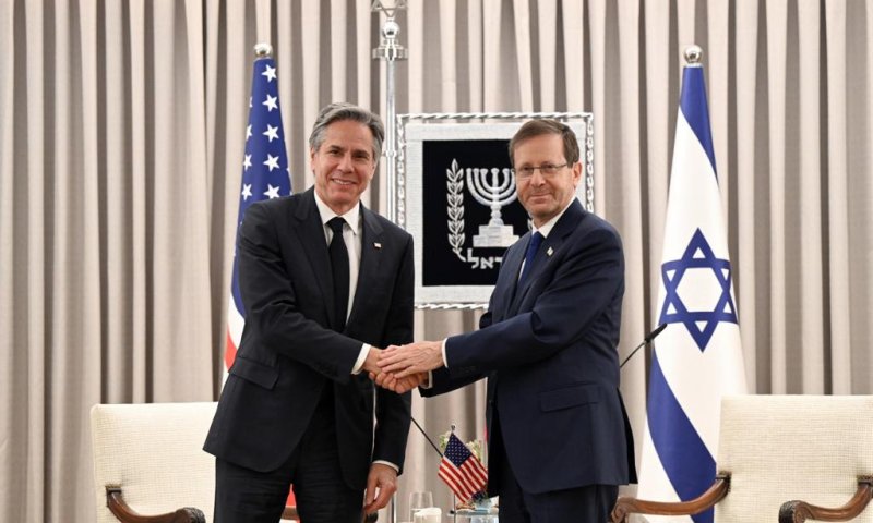 אחרי ההצהרה עם נתניהו: בלינקן והרצוג נפגשו