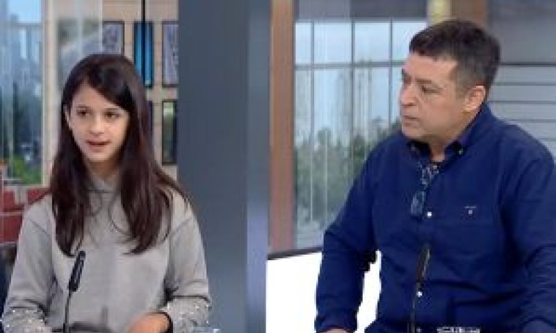 בגיל 10 בלבד: הבת של בן כספית כבשה את קייב. צפו