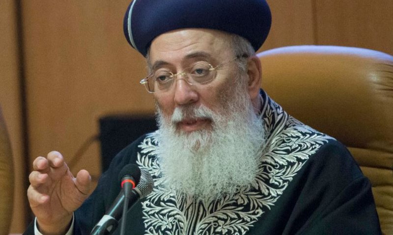 הרב עמאר: "ברקת &ndash; אדריכל הבחירות בי-ם"