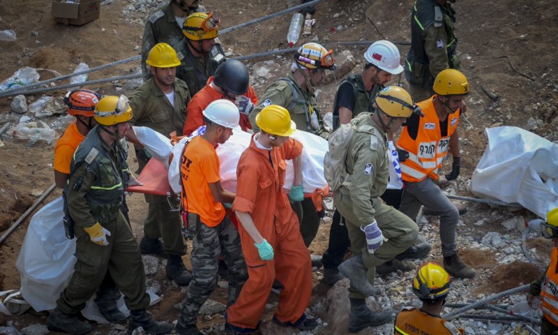 קריסת החניון: הותרו לפרסום שמות ההרוגים