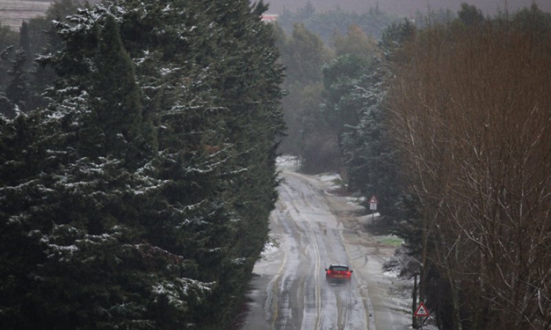 שלג בהרי המרכז ובירושלים; הקור ימשך: תחזית מזג אוויר