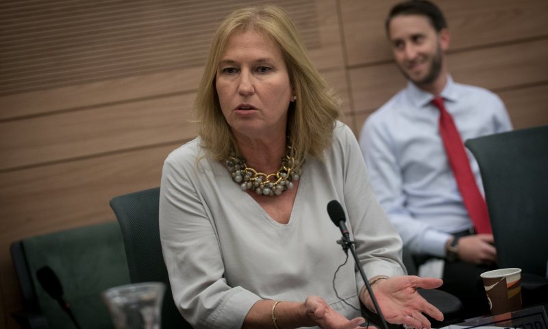 לבני הוצאה מהדיון על חוק הלאום: "זו ממשלה גזענית"