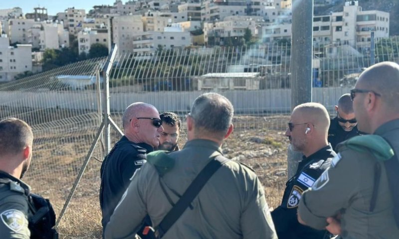 המשטרה יצאה לפעולה באזור גדר ההפרדה בירושלים