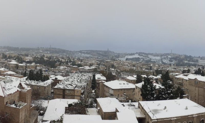 הסופה אלפיס | גל קור; גשם ברד ושלג: תחזית מזג אוויר