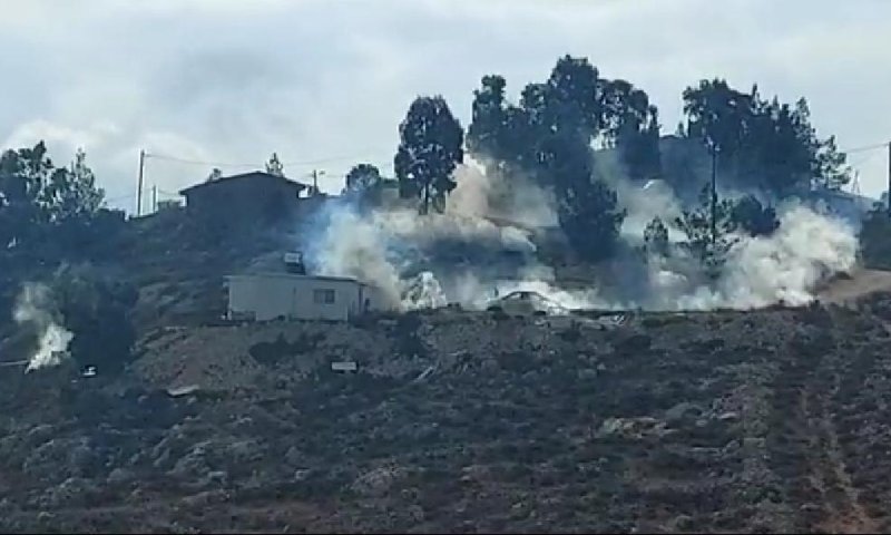 המשטרה: כוח מג"ב הותקף; יצהר: יורים עלינו רימוני גז