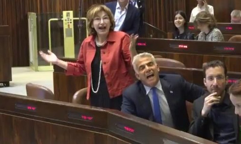 עימות בכנסת &bull; ליצמן תקף את לפיד: "שקרן פתולוגי"