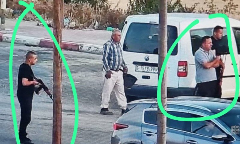 תופעה מטרידה בשומרון: שוטרים פלסטיניים ליד היישובים