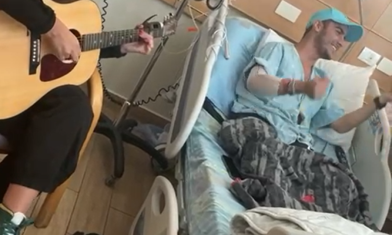 אודיה: זכיתי לבקר את ליאור שמתמודד עם המחלה