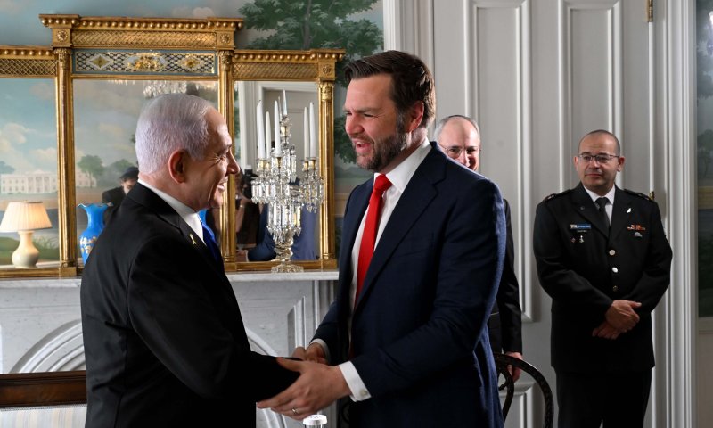 צפו: נתניהו נפגש עם סגן הנשיא ואנס