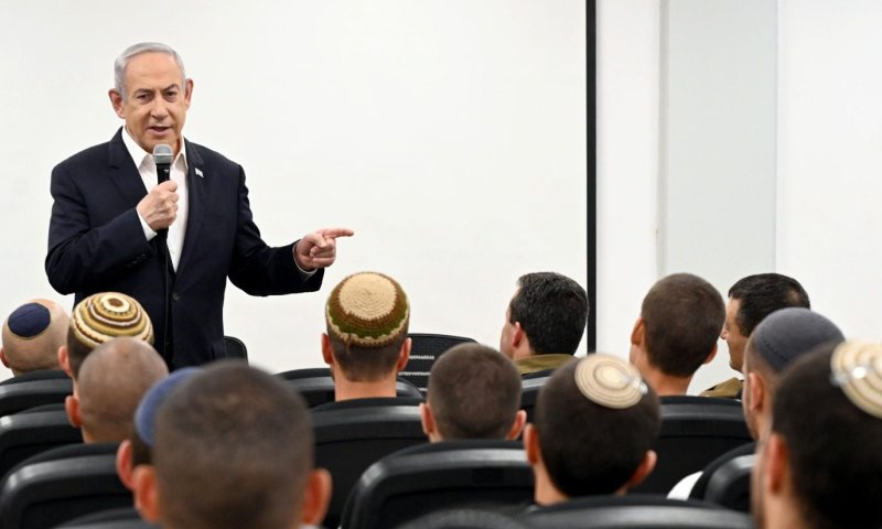 נתניהו למתגייסים החדשים: נחושים לנצח את איראן