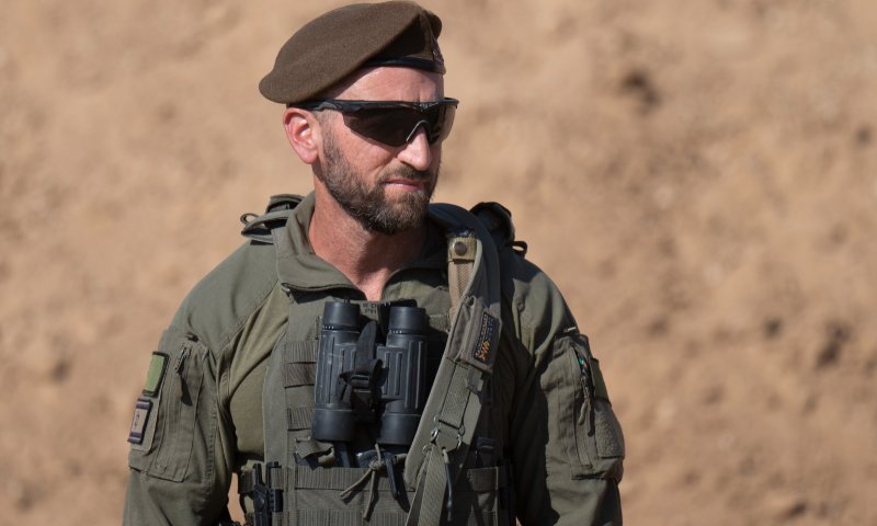 בטקס שדה בתוך הרצועה נערכו חילופי מפקד אוגדת עזה