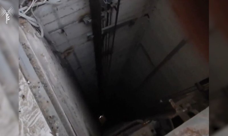 צפו: צה"ל השמיד 3 מנהרות מתחת לבית החולים