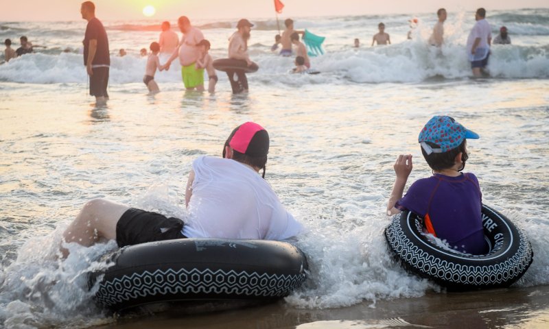 משרד הבריאות מזהיר: זיהום בחוף הנפרד בקרית חיים