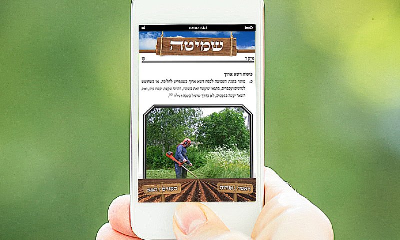 חדש בסמרטפון שלכם: אפליקציית שמיטה