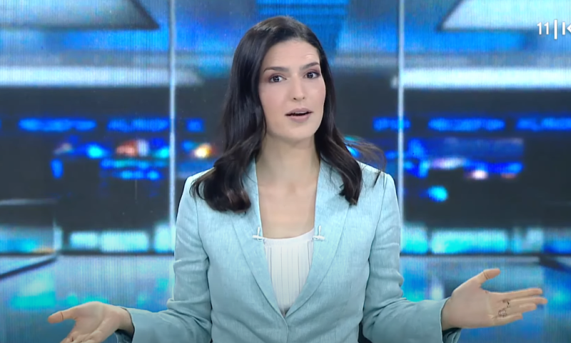 בגלל העורך הלשוני: מגישת החדשות נכנסה לבידוד
