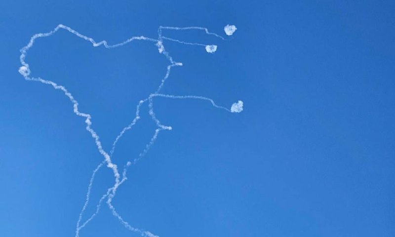 20 שיגורים מלבנון: יירוטים בצפת וחצור