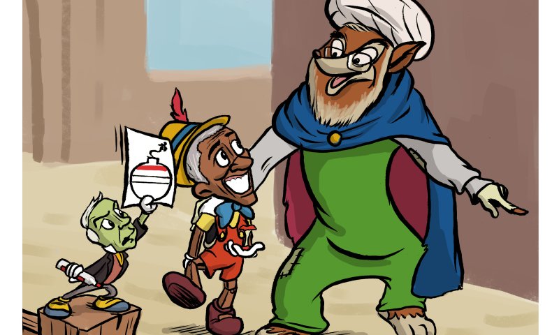 קריקטורה: רוחאני מצליח לעבוד על המערב