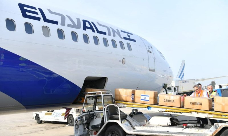 "חובתנו המוסרית": 17 טון ציוד רפואי לאוקראינה