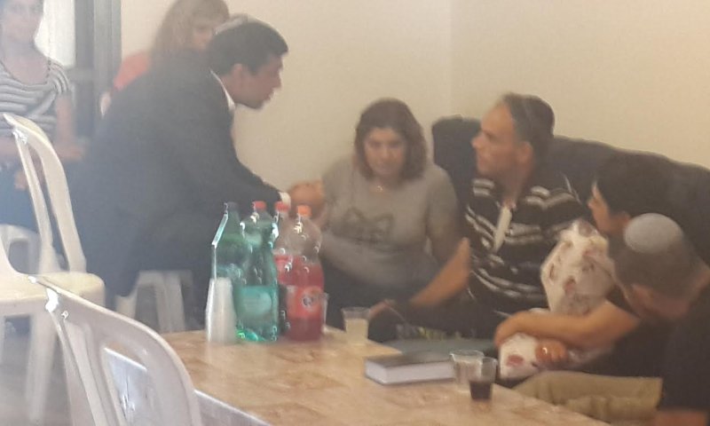 שטבון בבית משפחת דדון: "הרצח הוא קריאת השכמה"